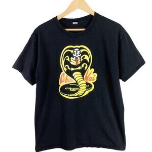 Cobra Kai Karate Kid Movie Tv Series T Shirt Black Large